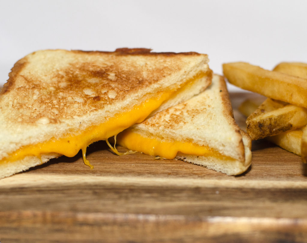 Kid's Grilled Cheese Sandwich - Smokey's BBQ